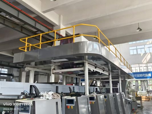 Kağıt fincanı fan baskı makinesi 10 Renkli Flexo Plate Yapma Flexo Baskı Makinesi Flexografik yazıcılar