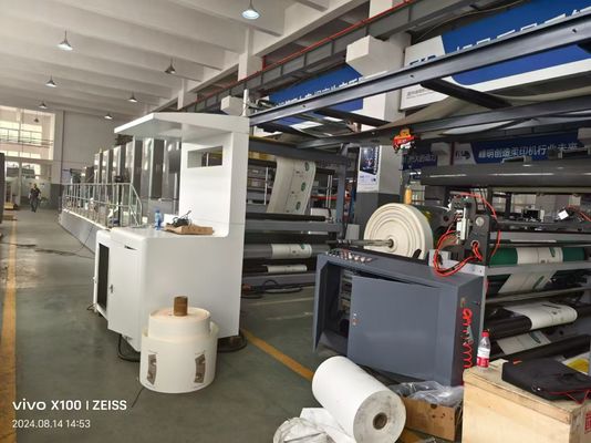 Maksimum Tekrar Baskı Uzunluğu 2500mm baskı plakaları olmadan Tip Flexo Baskı Makinesi