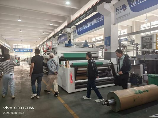 Farklı baskı hızları için frekans kontrolü kaskadlı flexo baskı makinesi